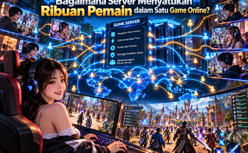 Bagaimana Server Menyatukan Ribuan Pemain dalam Satu Game Online?